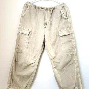 Tan coloured cargo pants